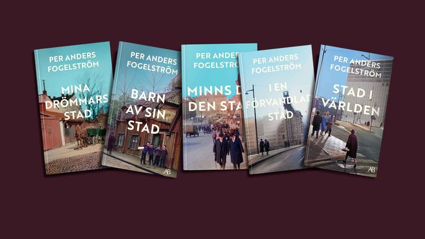 Per Anders Fogelströms älskade stadserie i nya pocketutgåvor