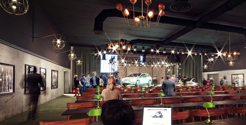 Nu skapar The Steam en lokal för såväl klubb som konferens.  