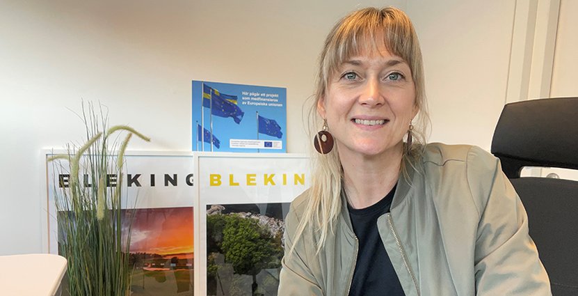 Lotta Johansson, projektledare på Visit Blekinge. Foto: Privat