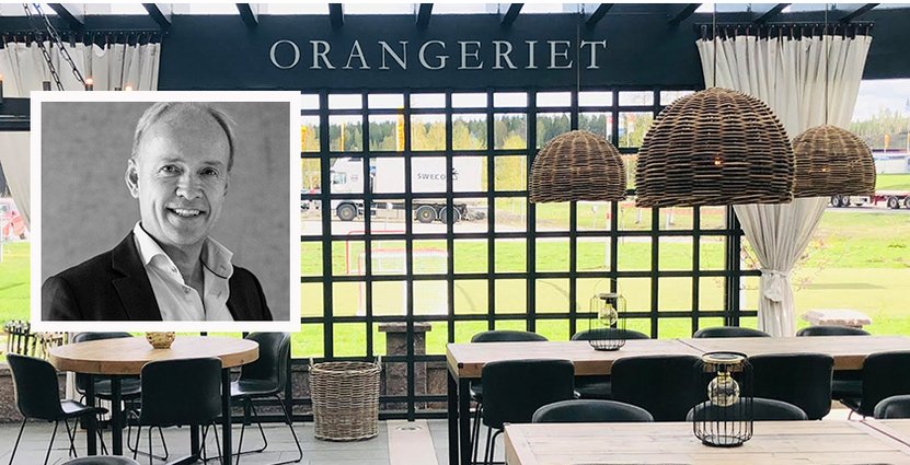 Ronny Pettersson, som driver Aurum Hotel i Skellefteå, har öppnat orangeri.  FOTO: 