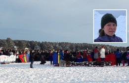 Kändistätt på Jokkmokks marknad