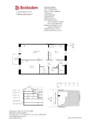 PlanlösningRådhusesplanaden 8