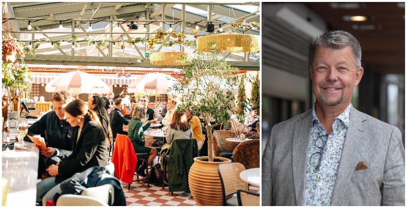 Anders Pertun, vd och delägare på Hotell Fratelli i Karlstad. 