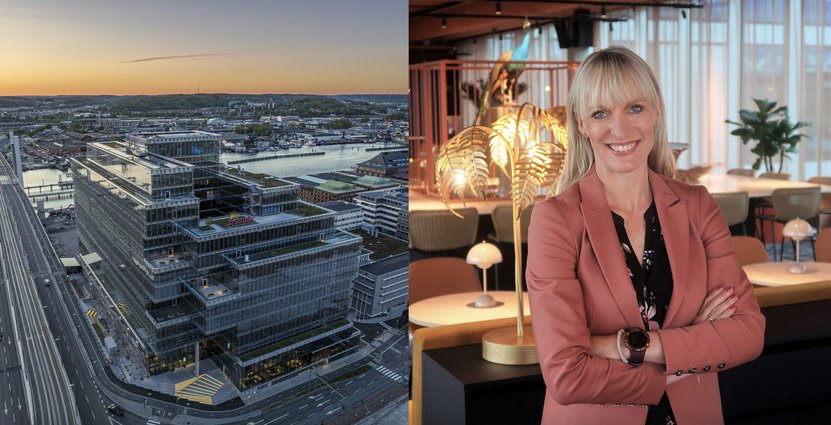 Malin Odéhn är hotelldirektör på nyöppnade Scandic Göteborg Central. 