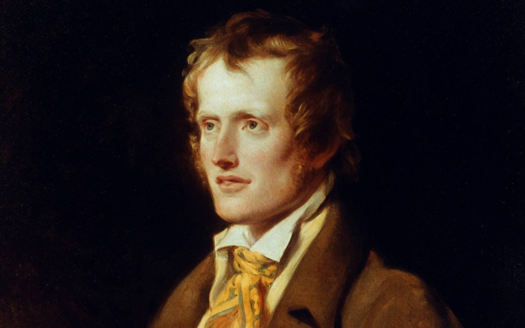 A portrait of John Clare by William Hilton, 1820.
