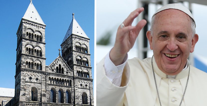 I oktober besöker påve Franciskus Lunds domkyrka. 