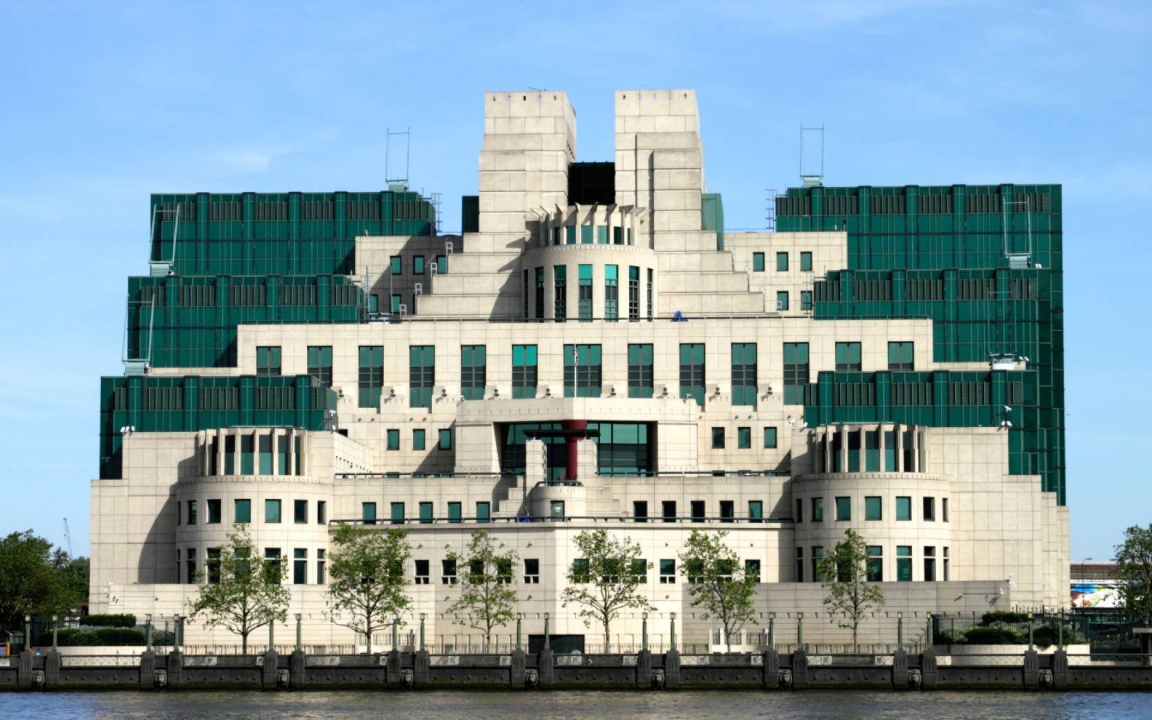 MI6 Building Vauxhall London.