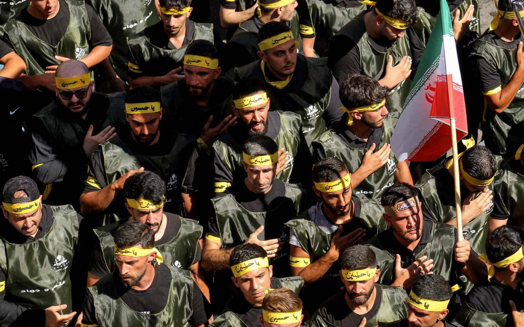 Pro-Iranian Hezbollah supporters commemorate Ashura in Beirut, Lebanon. 6 July, 2025.