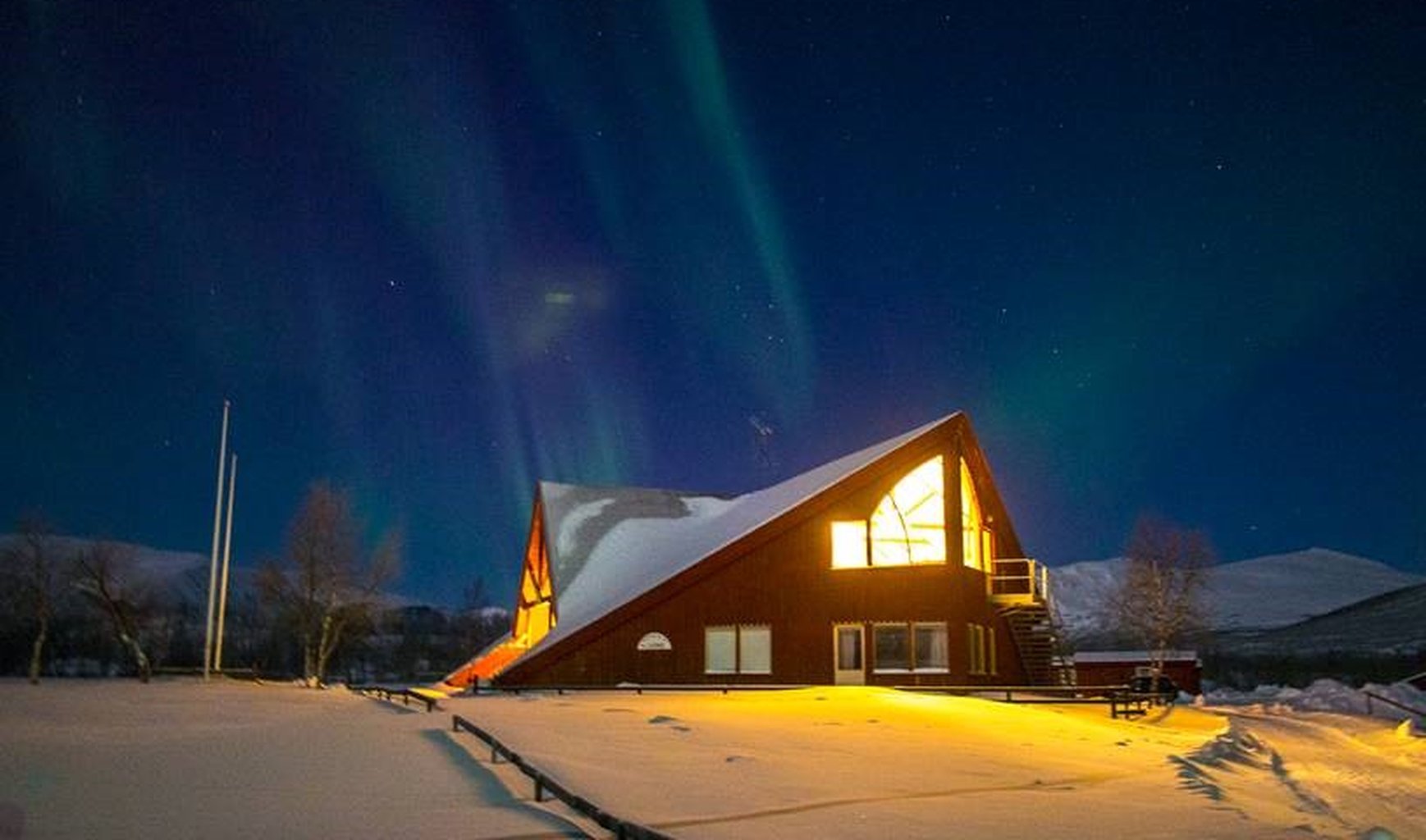 Restaurang Skáidi hos Nikkaluokta Sarri