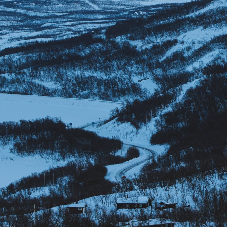 vinterv&auml;glag p&aring; v&auml;g E10