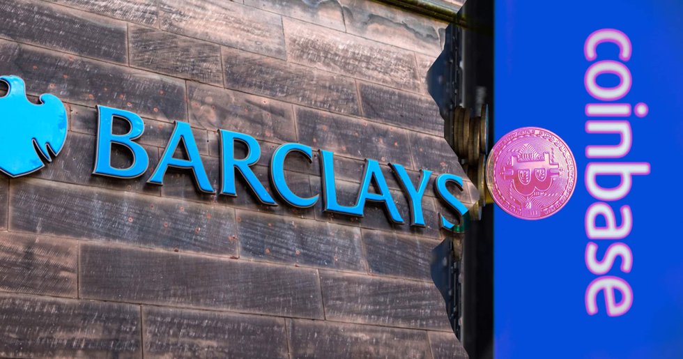 Storbanken Barclays lämnar Coinbase – är inte bekväma med kryptovalutor