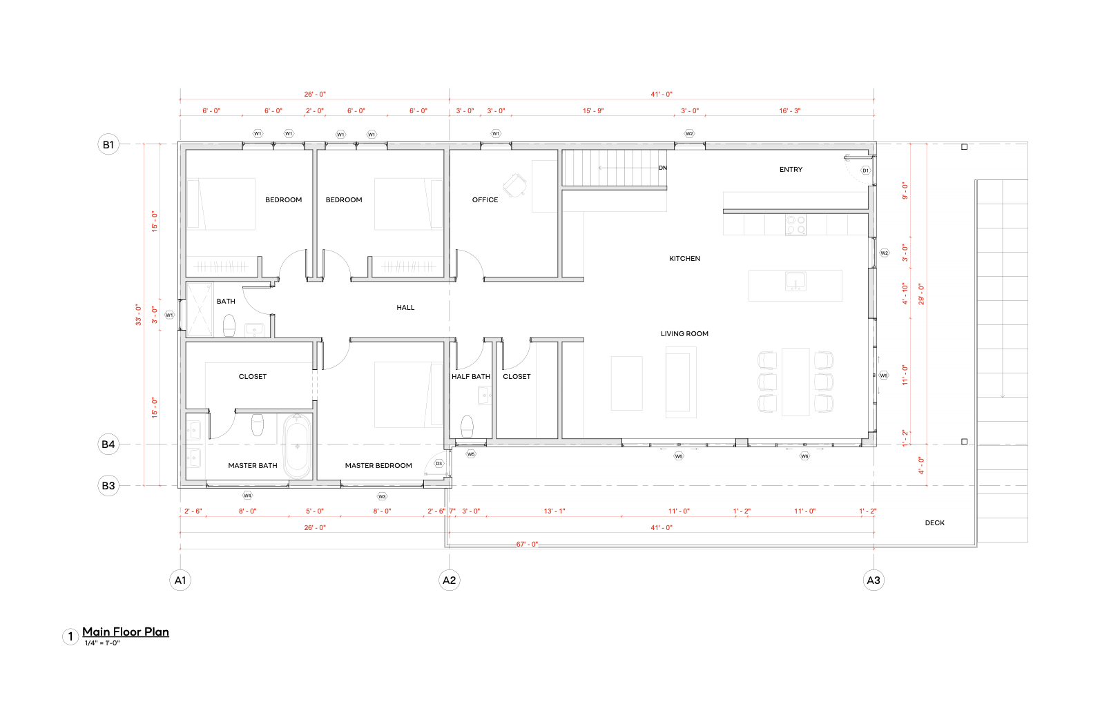 Main floor plan