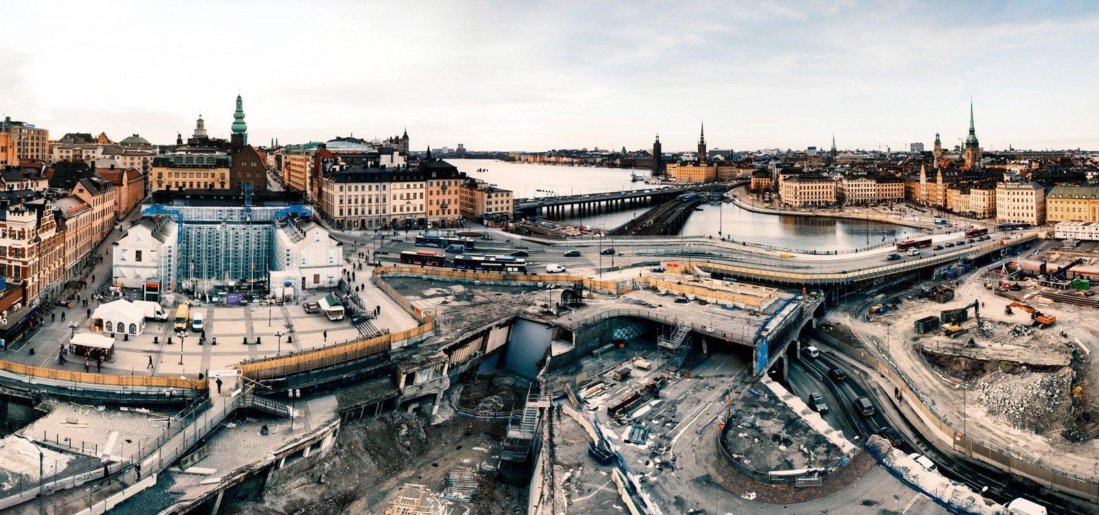 <p>Historic Stockholm is undergoing a major renovation to its old sluice area.</p>
