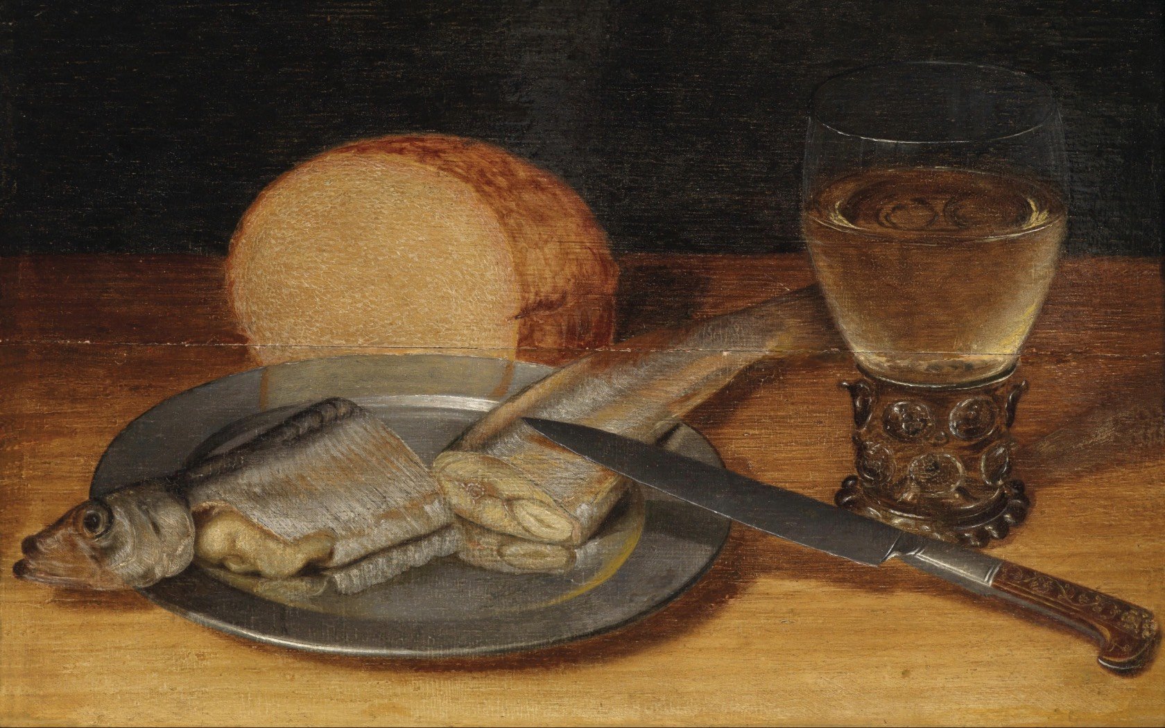 Lenten Still Life by the Circle of Georg Flege (1566–1638). Credit: CalimaX