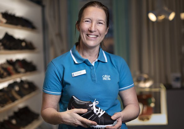 Camp pro medarbetare med sko