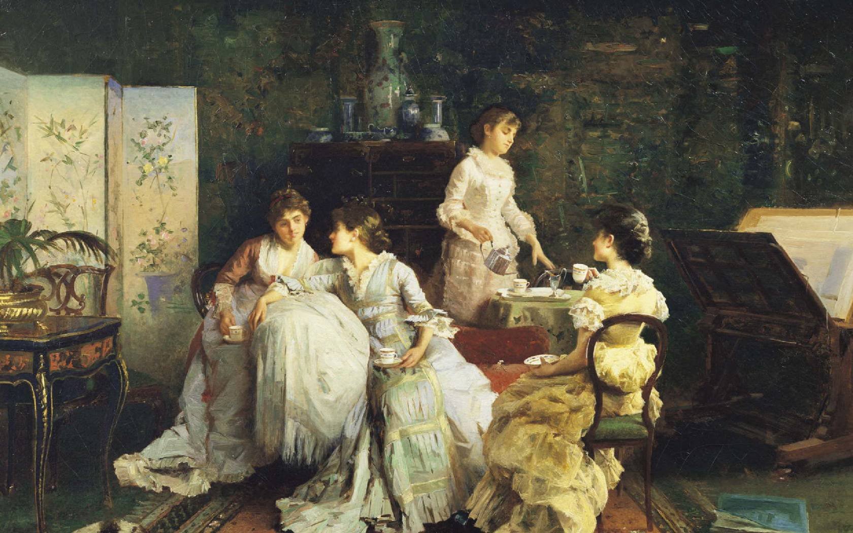 Alexander Rossi's 'Afternoon Tea'.