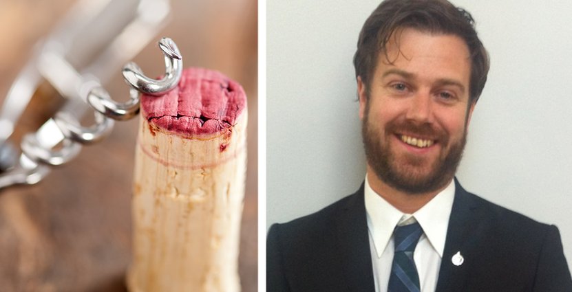 Nöjd med sin insats. Robert Andersson knep en sjätteplats i Sommelier-EM. 