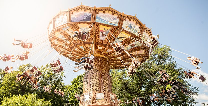 Liseberg återlanserar promenadparken där man kan titta <br />
på blommor, besöka lekplatser och ta en fika.  Foto: Stefan Karlberg/Liseberg
