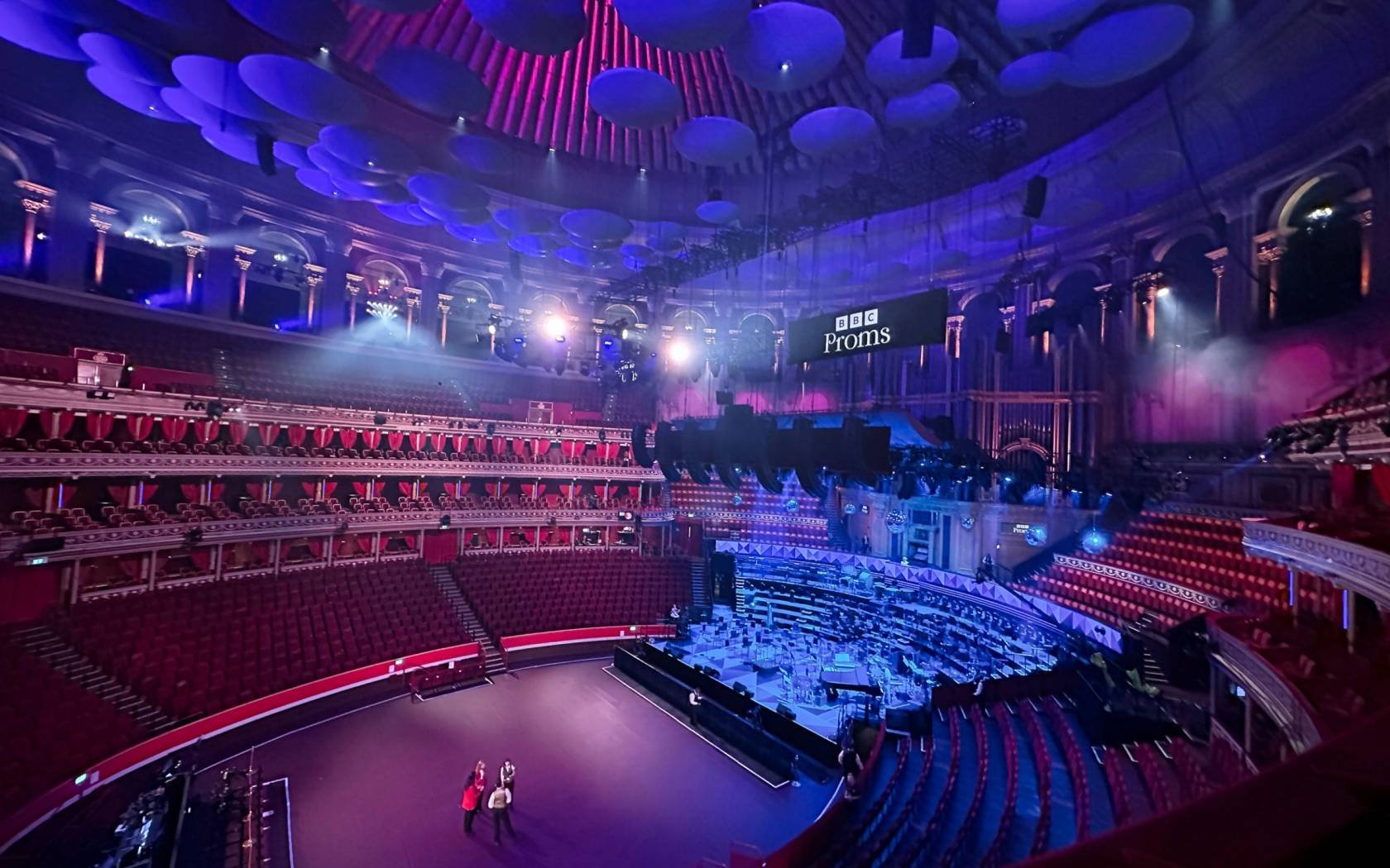 The Royal Albert Hall during the BBC Proms.