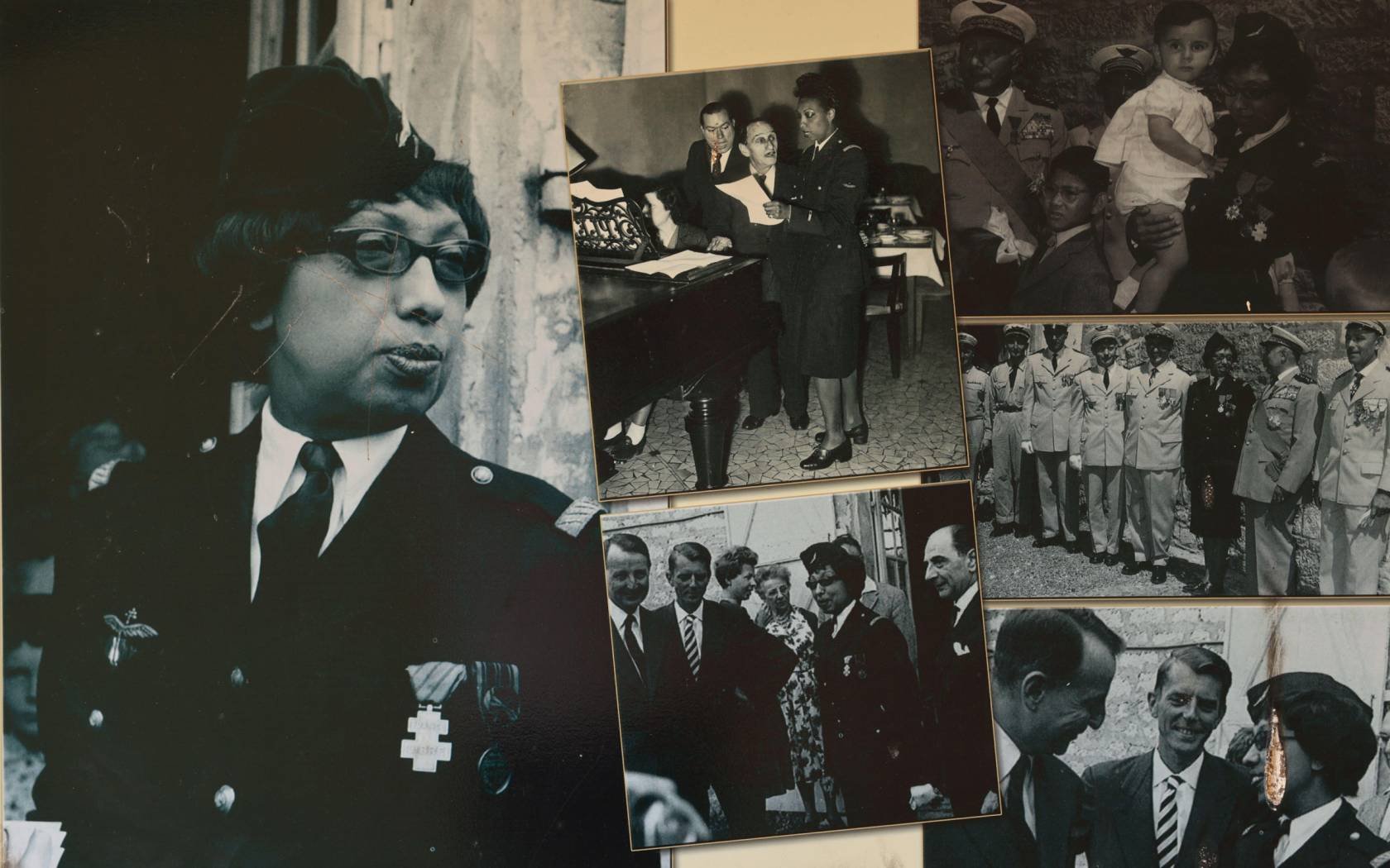 Memorial to Josephine Baker.