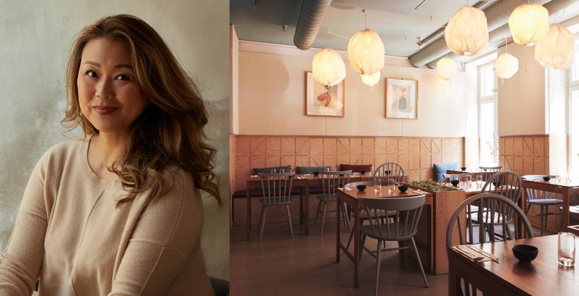 Jennie Walldén och Restaurang Namu.  Porträtt: Petter Backlund och pressbild Namu