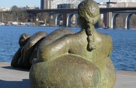 Stadsvandring: Årstadal, nya Stadsarkivet Liljeholmen m.m.