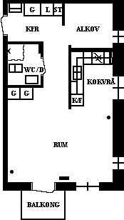 PlanlösningRullstensgatan 27 B