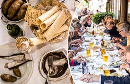 Rusning i hundratals till krogens stinkande fest