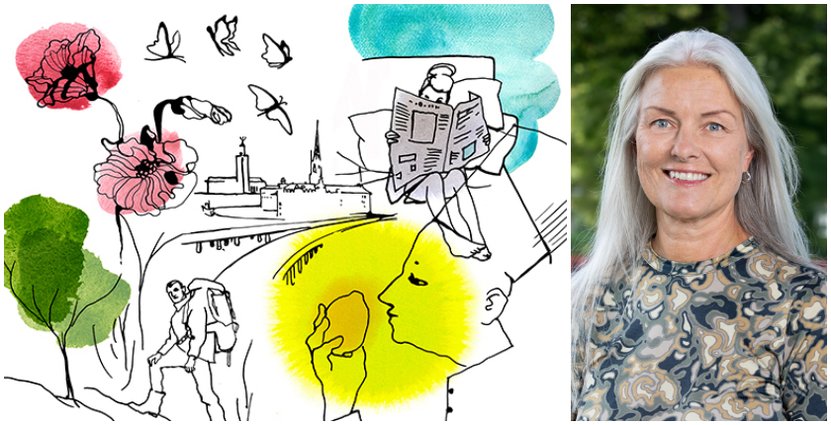 Illustration: Stina Wirsén Stina Algotson, vd på BFUF.