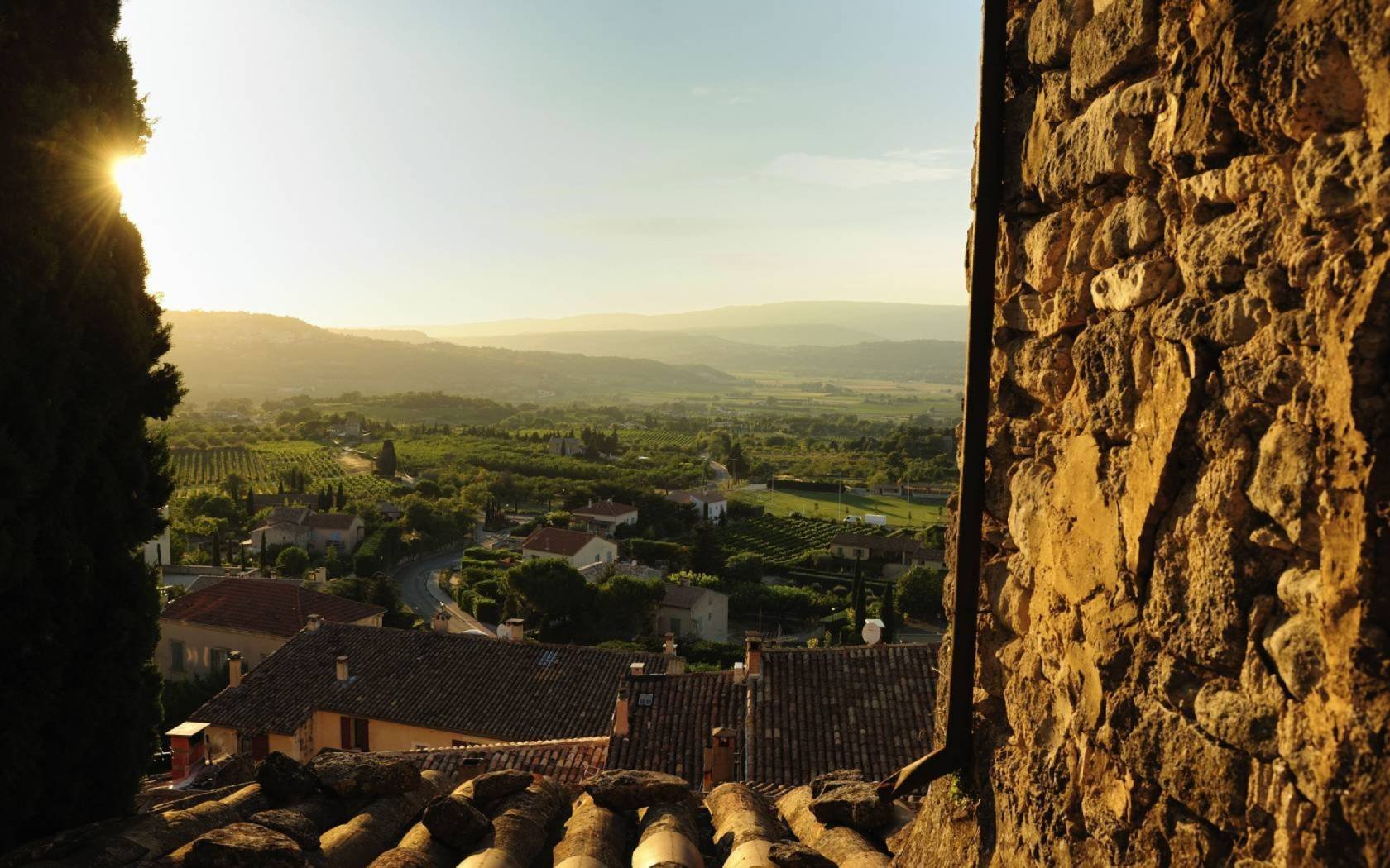 The countryside in Provence-Alpes-Cote d'Azur, France.