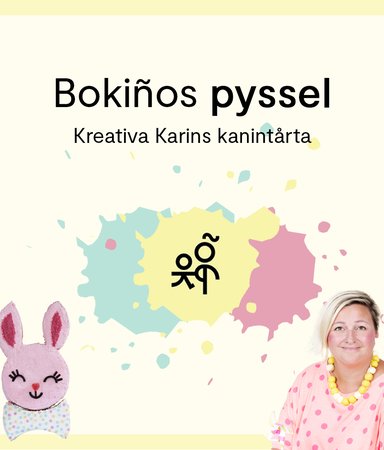 Bokiños pyssel: Kreativa Karins kanintårta