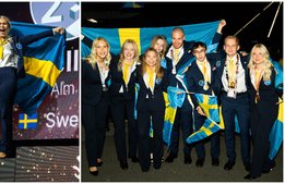 Svenskt medaljregn över Yrkes-EM