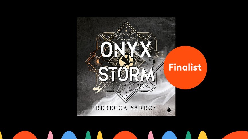Onyx Storm finalist i Storytel Awards – Stora ljudbokspriset