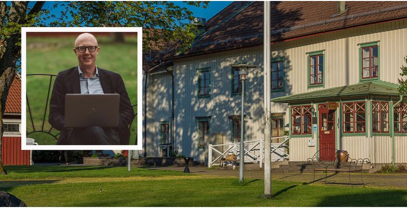Claes Västerteg, vd för Två Skyttlar, utökar personalstyrkan inför sommaren.  FOTO: Amanda Falkman