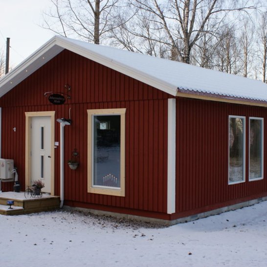 Unique window and door solution shed