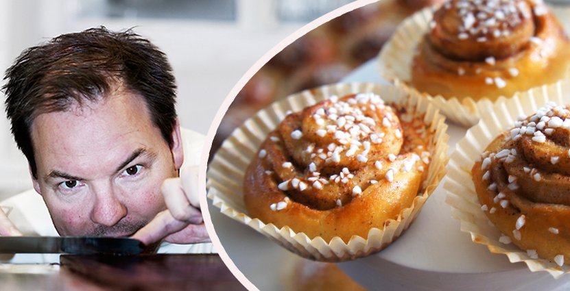 Bullar med precision. På Magnus Johansson Bageri & Konditori bakar man 30 gånger fler bullar än vanliga dagar. 