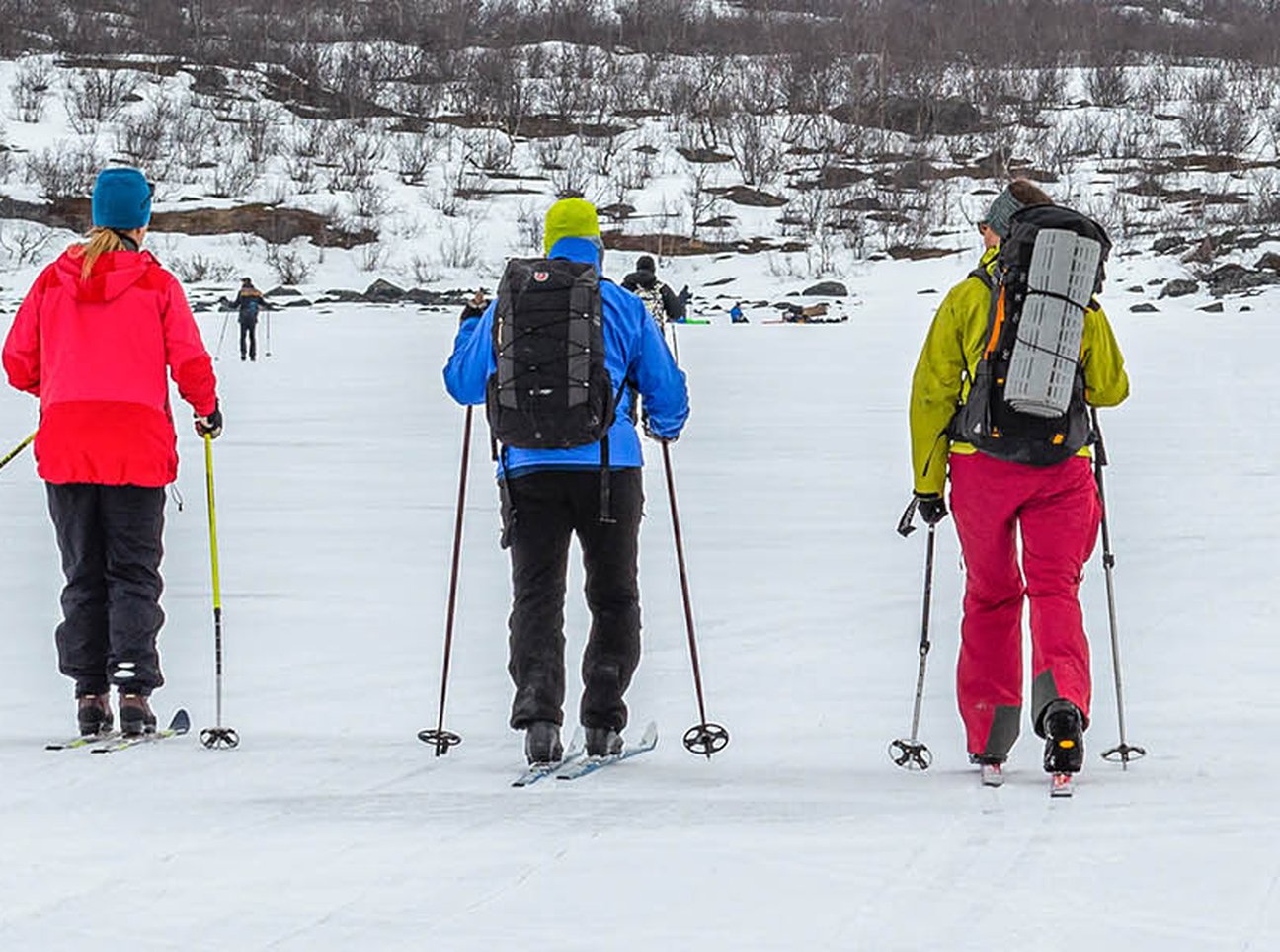 Nordic ski in Abisko with Scandinavian Sami Photoadventures