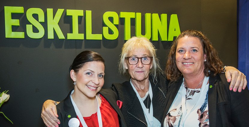 Eskilstuna representerades av Lina Granberg, reception på Clarion Collection Bolinder Hotel, Anne-Marie Pettersson på Sundbyholms slott och Emelie Gard på Eskilstuna Convention Bureau.  