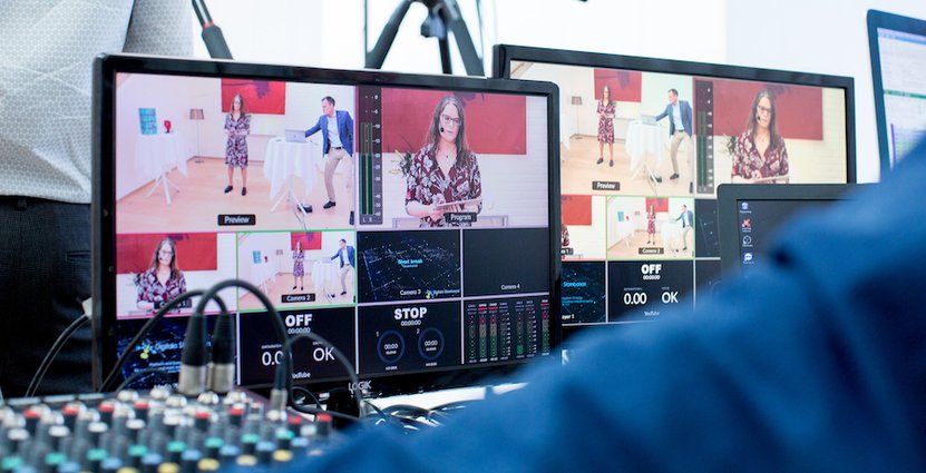 Ny kompetens krävs när konferenser blir som tv. Foto: Patrik Sundström