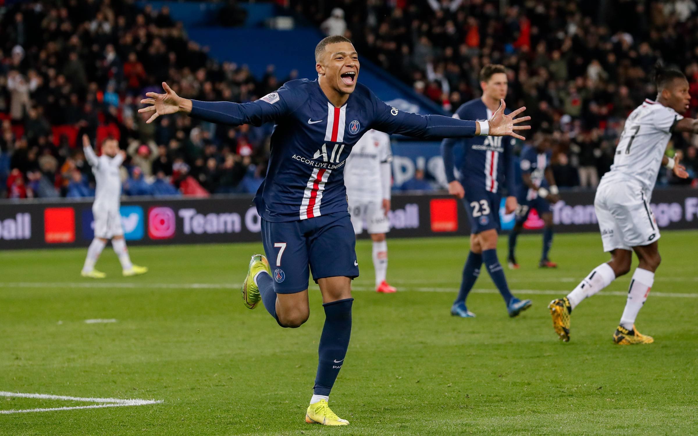 Kylian Mbappe of Paris Saint-Germain