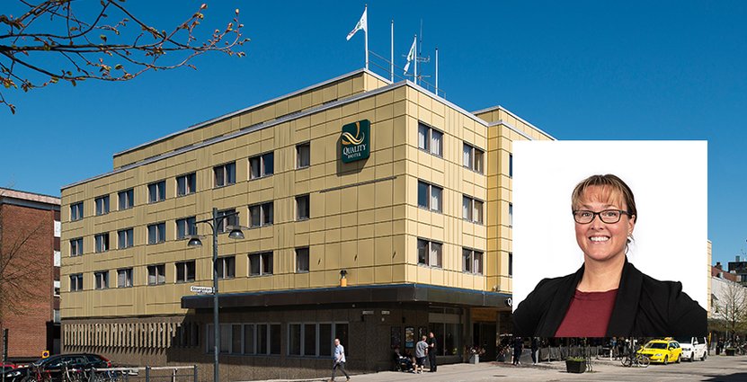 Maria Fjellström, vd och hotelldirektör Quality Hotel Luleå  