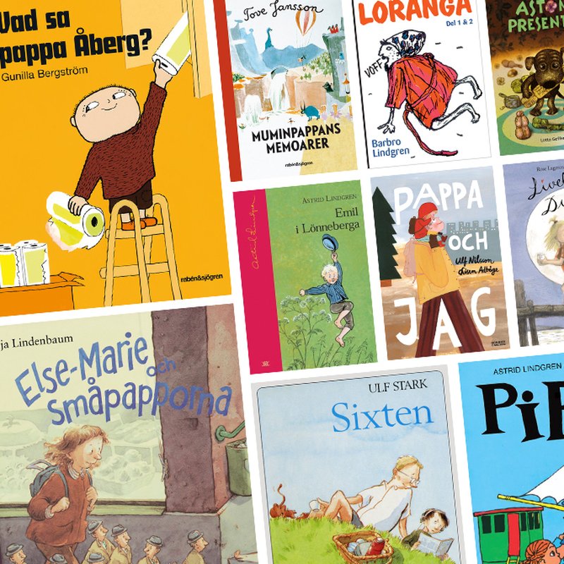 7 barnbokspappor vi älskar - och en vi är livrädda för