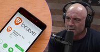 Podcaststjärnan Joe Rogan använder kryptowebbläsaren Brave
