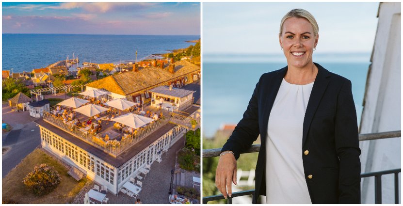 Bianca Malmgren, hotellägare Rusthållargården. 
