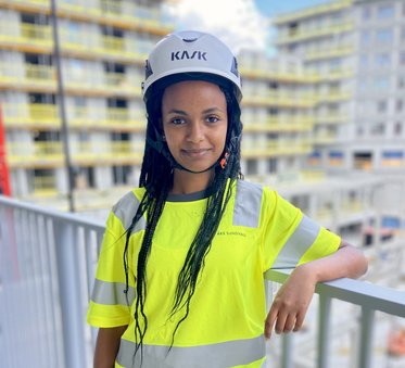 Mercy Belay, en av Åke Sundvalls traineer 2023