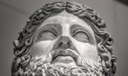 A detail from ancient sculpture.