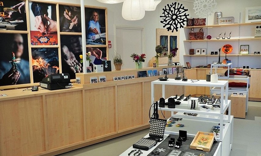 ateljenord butik i nya kiruna centrum