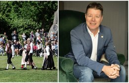 Traditionsenlig midsommar på Högbo Bruk