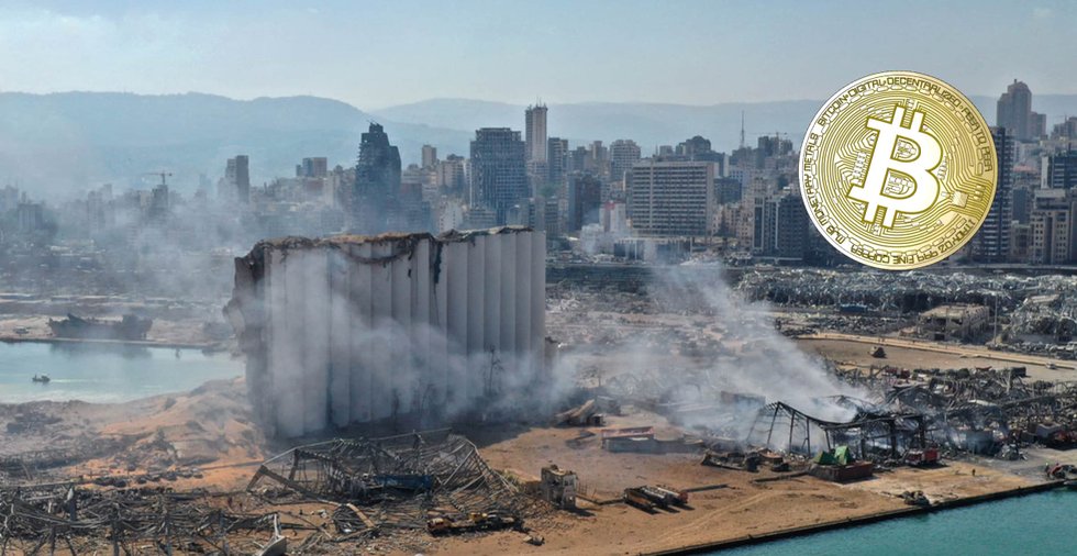 Insamling skramlar bitcoin för att ge Beirut katastrofhjälp