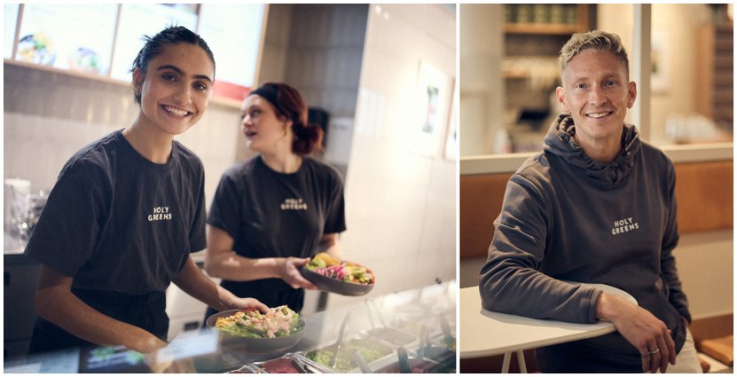 Medarbetare Thelma Honkanen och vd David Egonson. FOTO: Freddy Billqvist